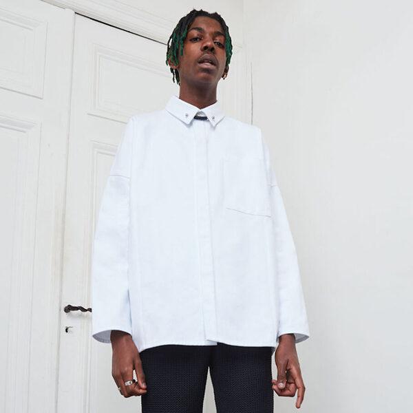 NOSOMNIA Shirt white cotton
